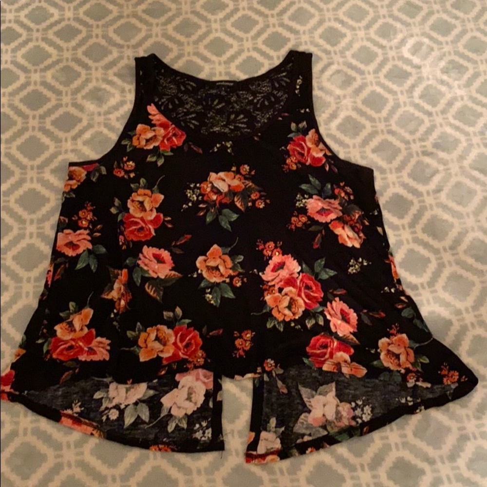 Floral tank top